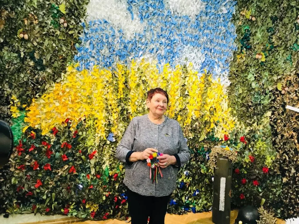 The equipment is not visible, even from a drone: Zaporizhzhian craftswomen have invented a unique method of weaving nets